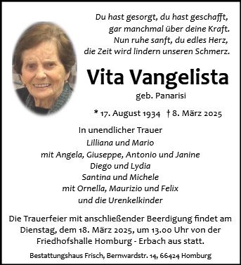 Vita Panarisi