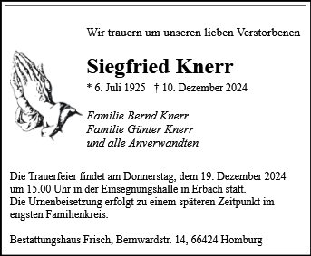 Siegfried Knerr