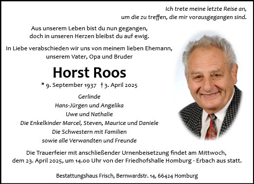 Horst Roos