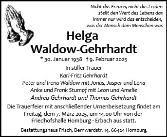 Helga Waldow-Gehrhardt