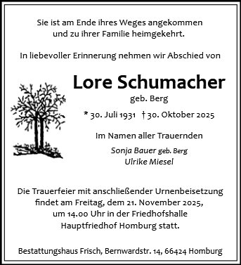 Lore Schumacher