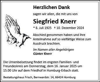 Siegfried Knerr