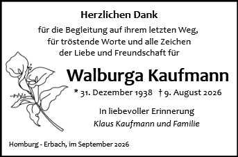 Walburga Kaufmann