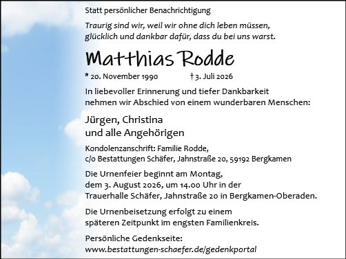 Matthias Rodde