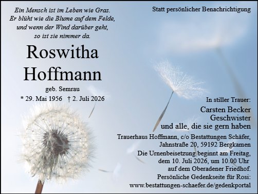 Roswitha Hoffmann