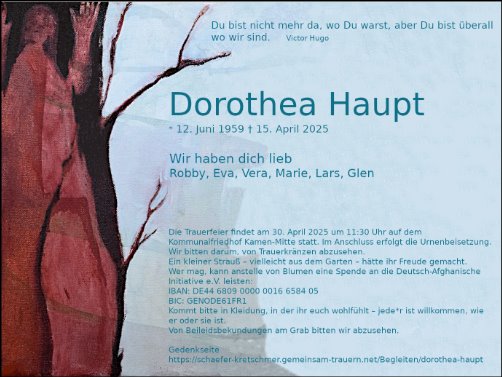Dorothea Haupt