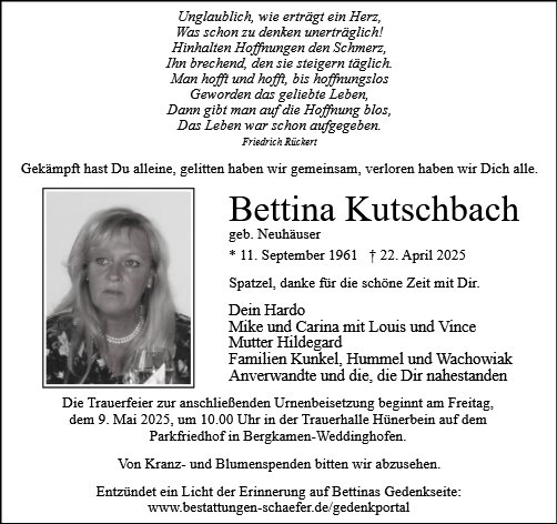 Bettina Kutschbach