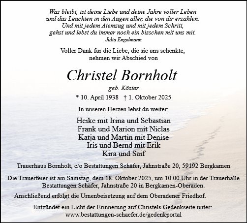 Christel Bornholt