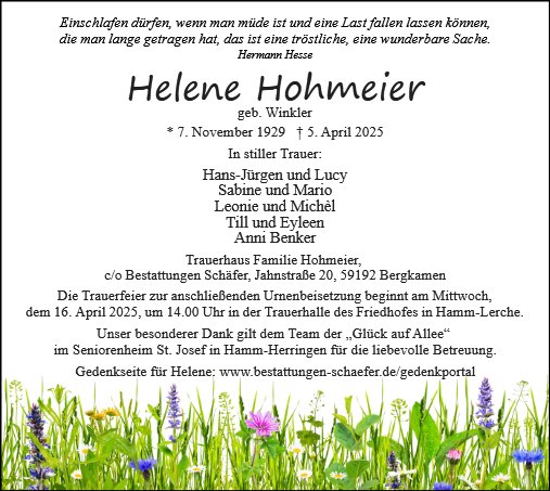 Helene Hohmeier