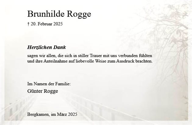 Brunhilde Rogge