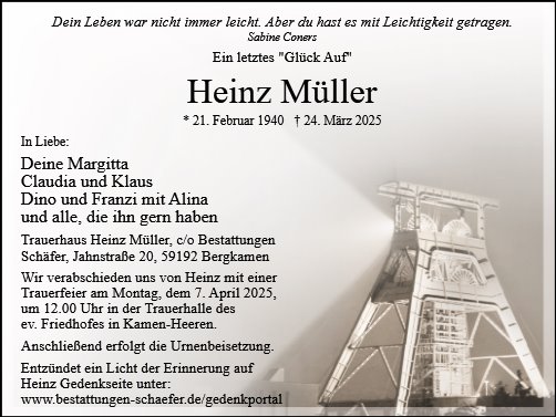 Heinz Müller