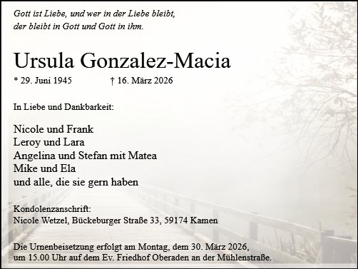 Ursula Gonzalez-Macia