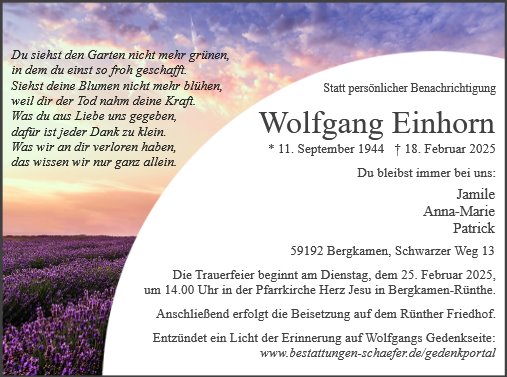 Wolfgang Einhorn