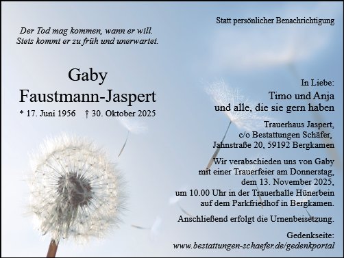 Gabriele Faustmann-Jaspert