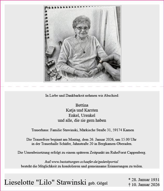Lieselotte Stawinski