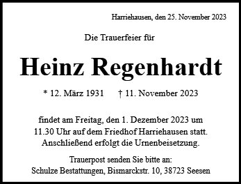 Heinz Regenhardt