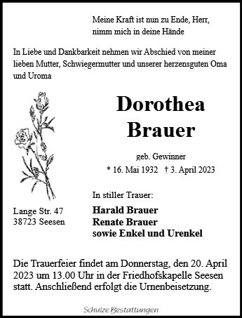 Dorothea Brauer