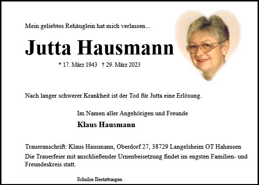 Jutta Hausmann