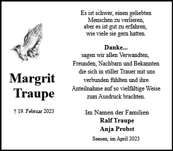 Margrit Traupe