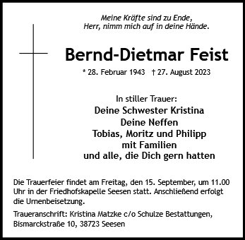 Bernd-Dietmar Feist