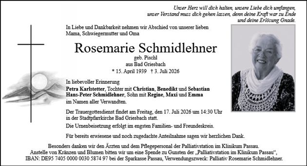 Rosemarie Schmidlehner