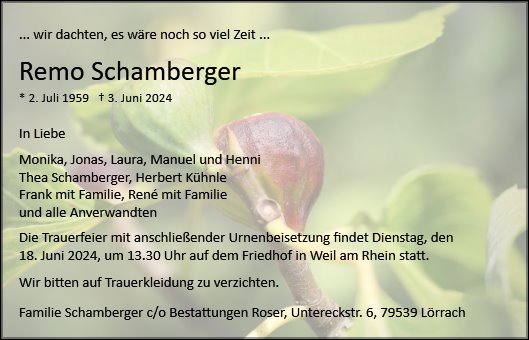 Remo Schamberger
