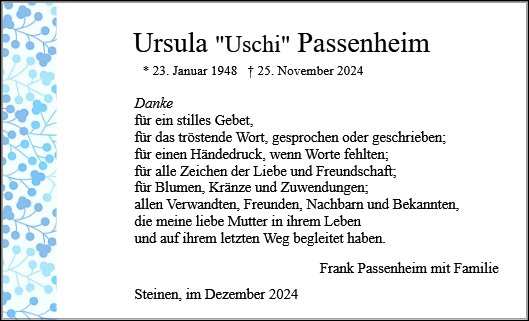 Ursula Passenheim