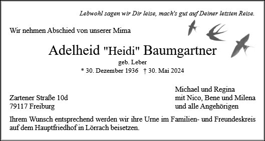 Adelheid Baumgartner