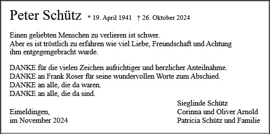 Peter Schütz