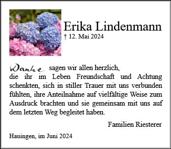 Erika Lindenmann
