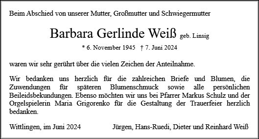 Barbara Weiß