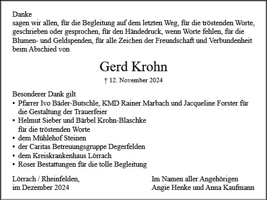Gerhard Krohn