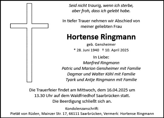 Hortense Ringmann