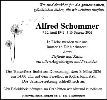 Alfred Schommer