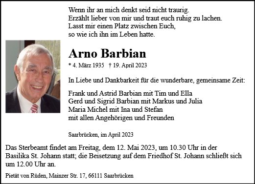 Arno Barbian