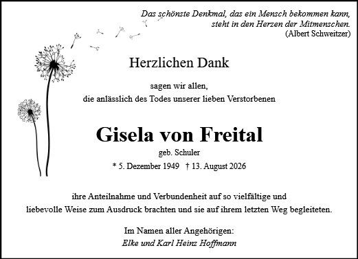 Gisela von Freital