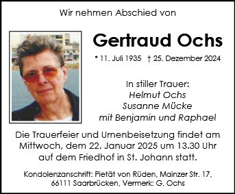 Gertraud Ochs