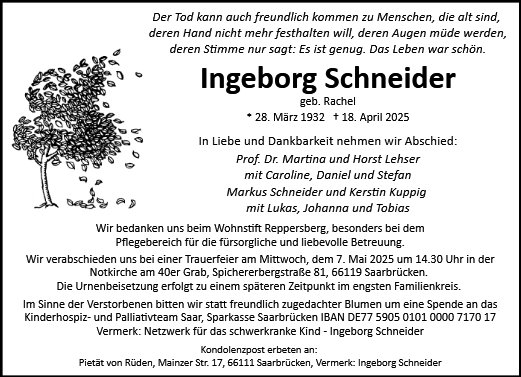 Ingeborg Schneider