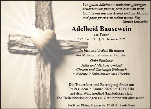 Adelheid Bausewein