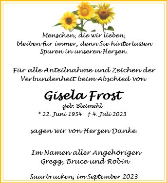 Gisela Frost
