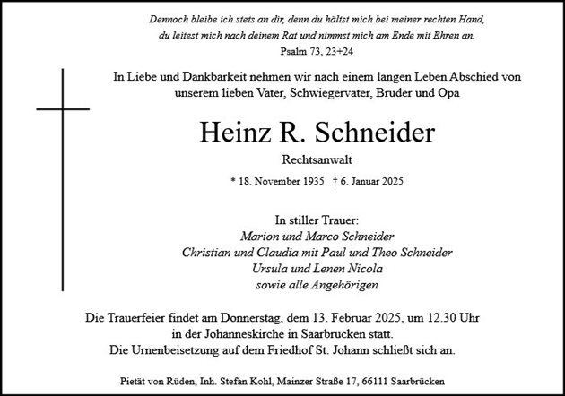 Heinz Schneider
