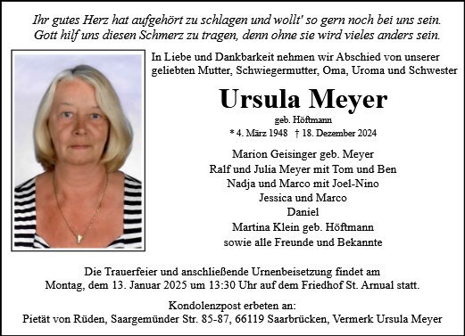 Ursula Meyer