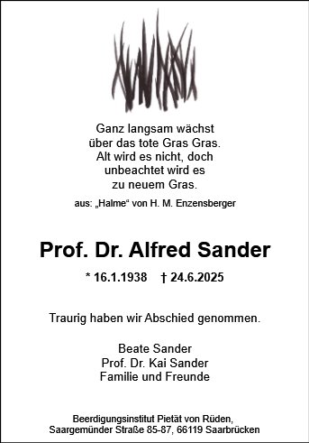 Alfred Sander