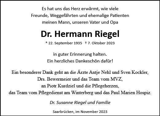 Hermann Riegel