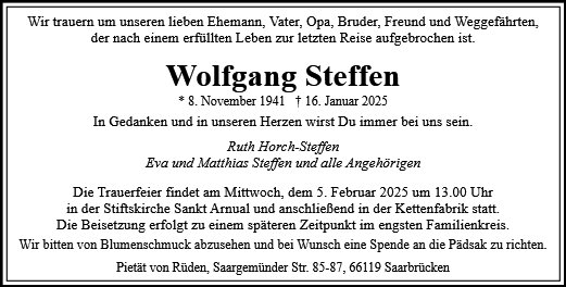 Wolfgang Steffen