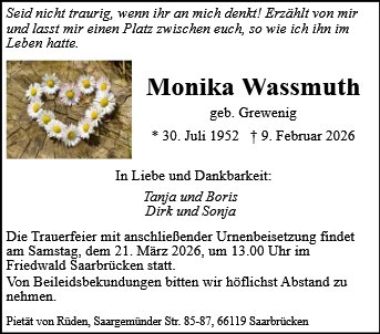 Monika Wassmuth