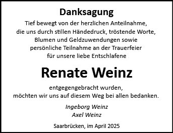 Renate Weinz