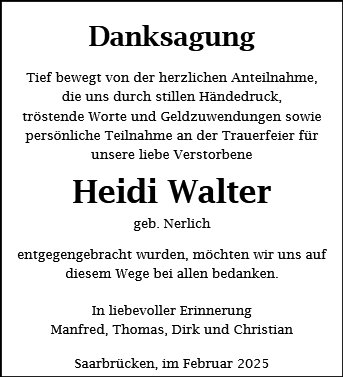 Heidemarie Walter