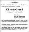 Anzeige