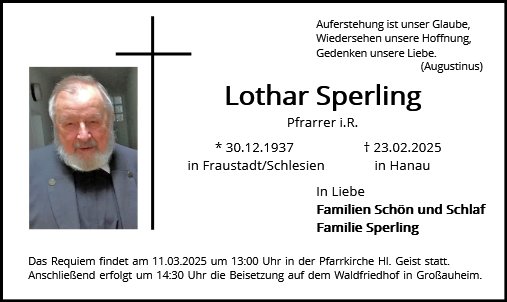 Lothar Sperling